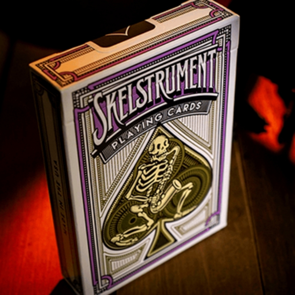 RARE SKELSTRUMENT PLAYING CARDS